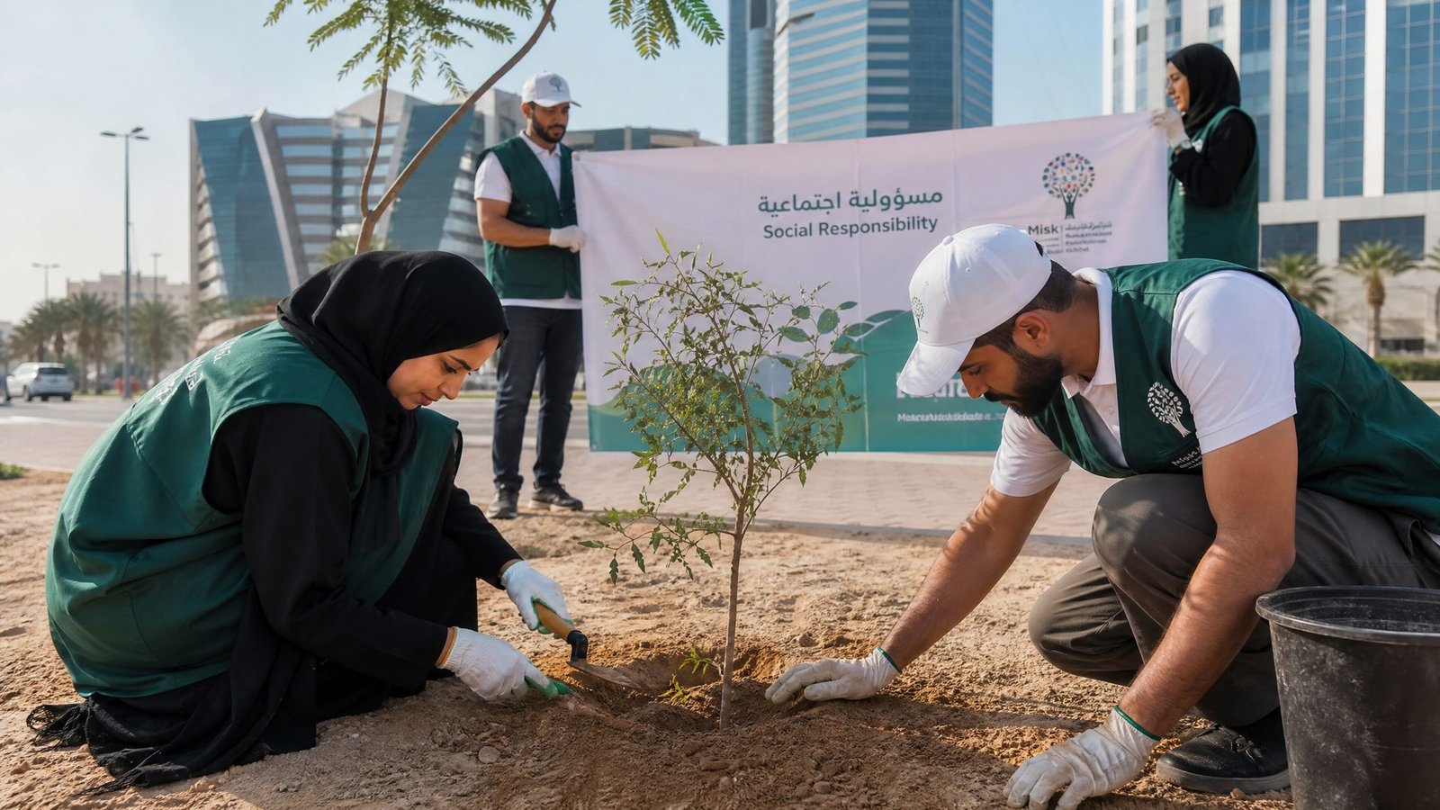 المشاركة المجتمعية والمبادرات التنموية
