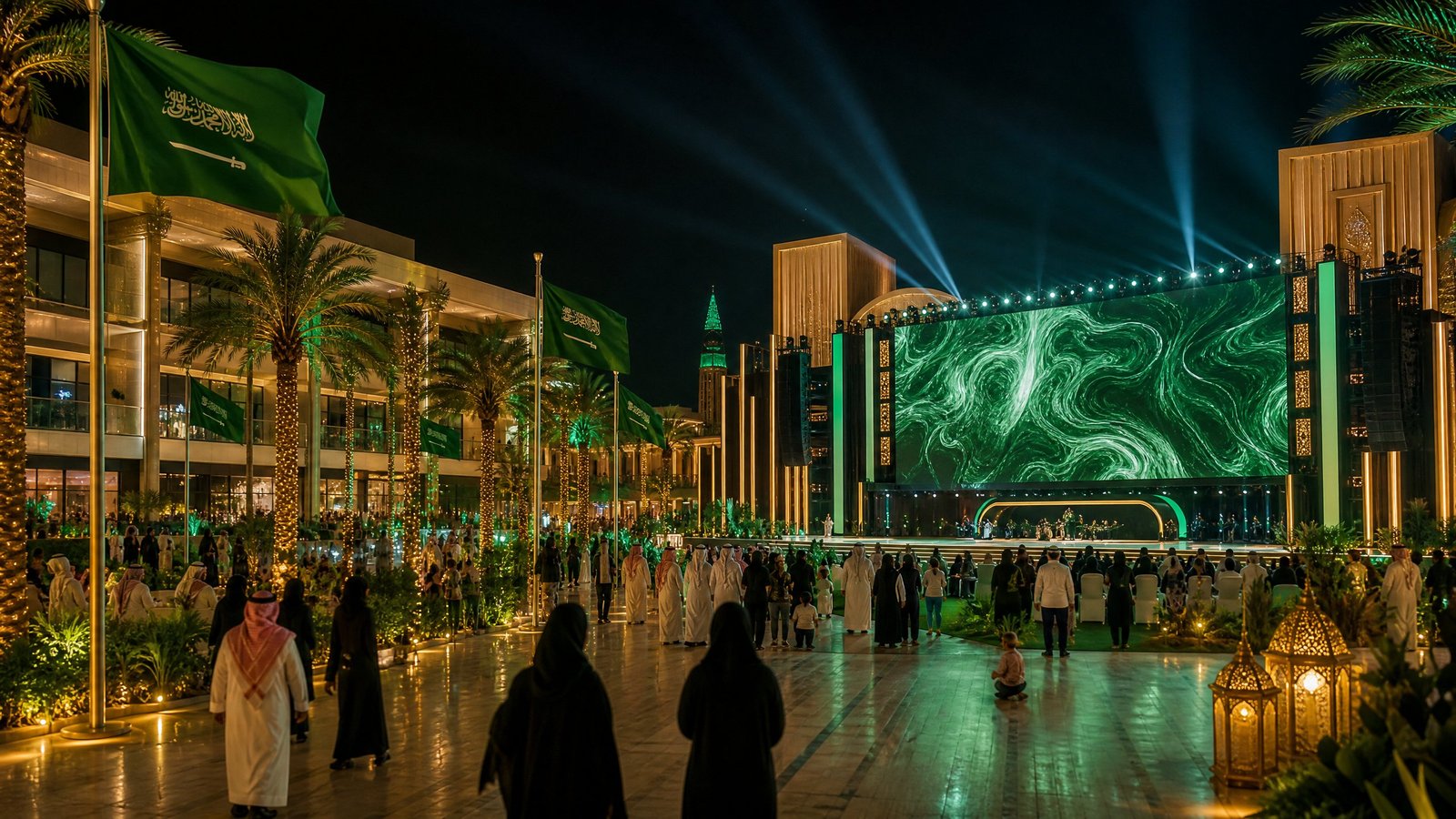 اليوم الوطني السعودي 95 - الراشد مول